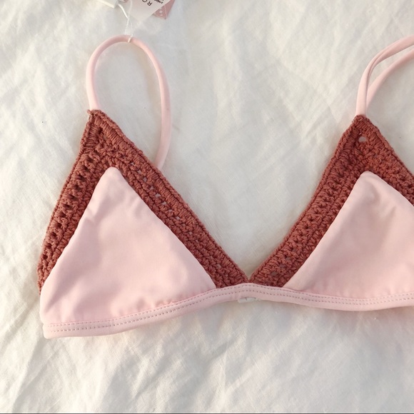 Rove Swim Blush Bikini Top - Picture 5 of 8
